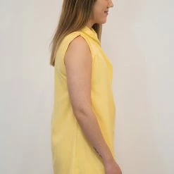 Purple Door Boutique Whimsical Nights Lemon Mini Dress Summer SALE