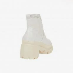 Mia Shoes Connor Off White Platform Booties 9 Mia Shoes Connor Off White Platform Booties