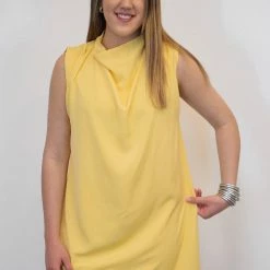 Purple Door Boutique Whimsical Nights Lemon Mini Dress Summer SALE