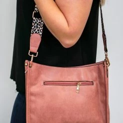 Purple Door Boutique Purses/Totes Lanna Mauve Crossbody Bag 6 Purple Door Boutique Purses/Totes Lanna Mauve Crossbody Bag