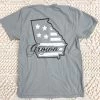 Southern Strut Georgia Grown Grey T Shirt