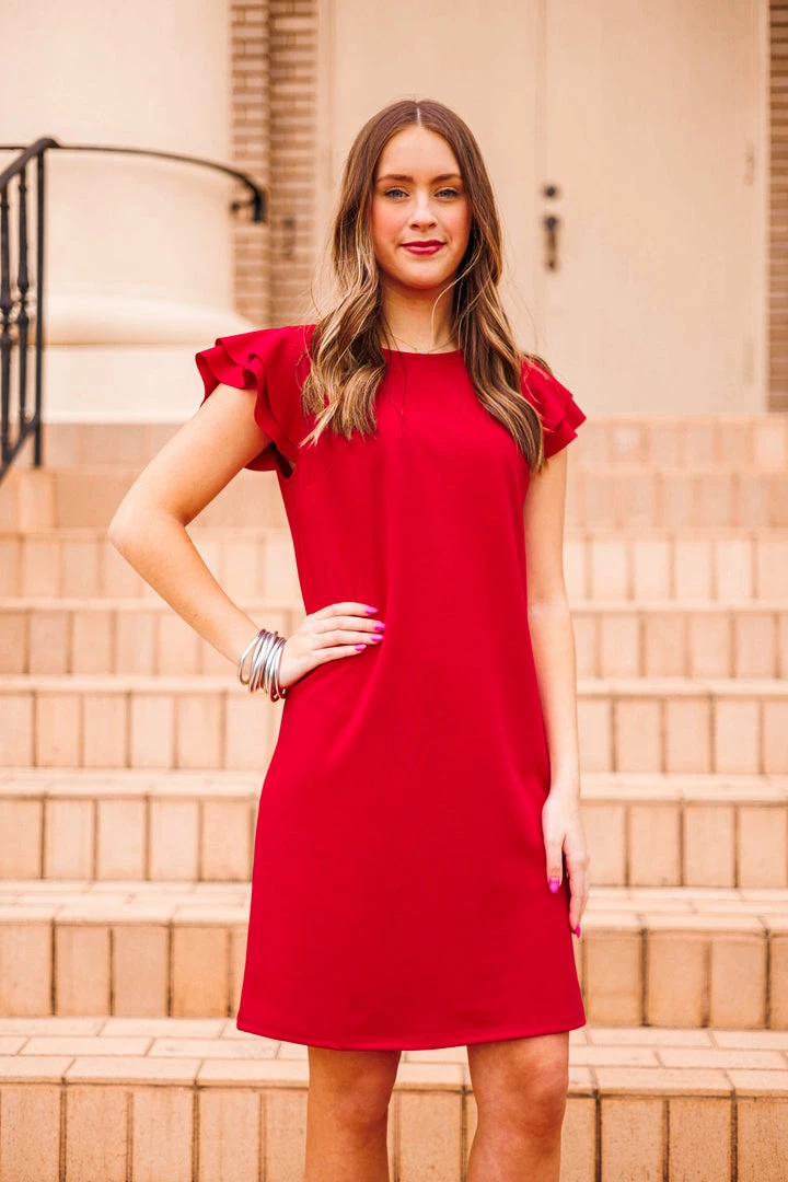 Purple Door Boutique Sassy Girl Red Dress 1 Purple Door Boutique Sassy Girl Red Dress