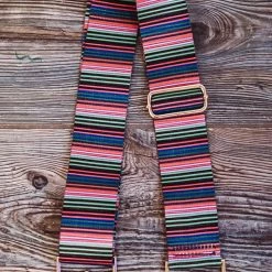 Purple Door Boutique Boho Colorful Stripe Guitar Straps Accessories/Gifts