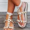 Shu Shop Dilsia Bone Studded Sandals Summer SALE