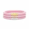 BuDha Girl BuDhaGirl Pink Three Kings All Weather Bangles