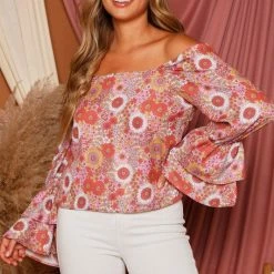 Purple Door Boutique New Arrivals Flower Power Mauve Floral Top 7 Purple Door Boutique New Arrivals Flower Power Mauve Floral Top