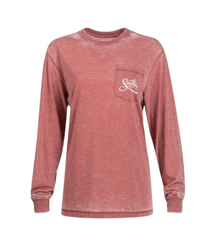 Southern Shirt Company Southern Shirt Co. 'Forest Florals' Long Sleeve - Faded Rose T-Shirts 2 Southern Shirt Company Southern Shirt Co. 'Forest Florals' Long Sleeve - Faded Rose T-Shirts