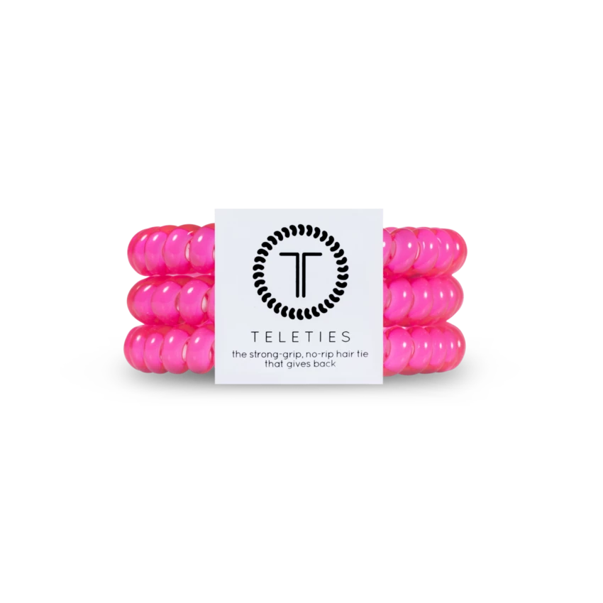 Accessories/Gifts Teleties (Small) - Hot Pink 1 Accessories/Gifts Teleties (Small) - Hot Pink