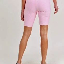 Mono B Athleisure Mono B Staying Sassy Pink Floral Biker Shorts 7 Mono B Athleisure Mono B Staying Sassy Pink Floral Biker Shorts