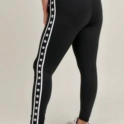 Purple Door Boutique Mono B Stars And Stripes Black Leggings 11 Purple Door Boutique Mono B Stars And Stripes Black Leggings