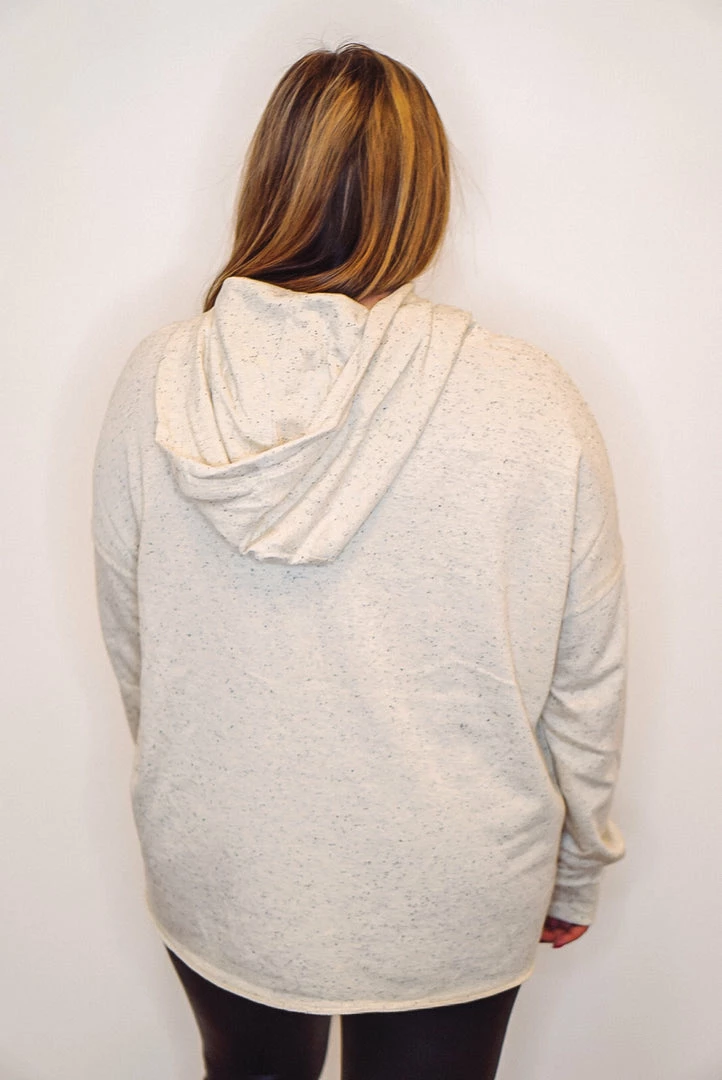 Purple Door Boutique Lounge & Athletic Wear Mono B Oatmeal Sprinkle Chill Fit Hoodie 4 Purple Door Boutique Lounge & Athletic Wear Mono B Oatmeal Sprinkle Chill Fit Hoodie