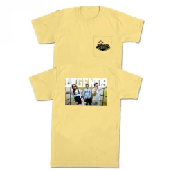Old Row Three Best Friends Yellow T Shirt T-Shirts