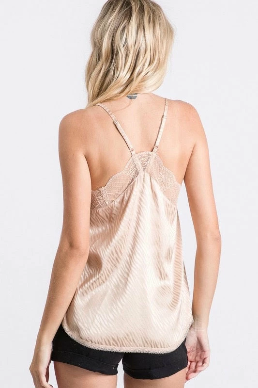 Purple Door Boutique Layered Love Taupe Cami Top Summer SALE 2 Purple Door Boutique Layered Love Taupe Cami Top Summer SALE