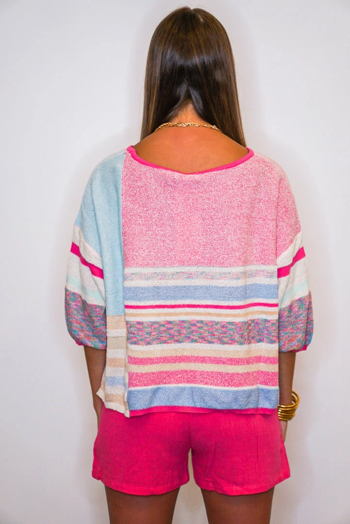 Purple Door Boutique Evening Sun Pink Colorblock Top New Arrivals 5 Purple Door Boutique Evening Sun Pink Colorblock Top New Arrivals