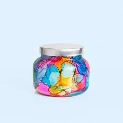 Capri Blue Volcano Rainbow Watercolor Signature Jar Candle New Arrivals