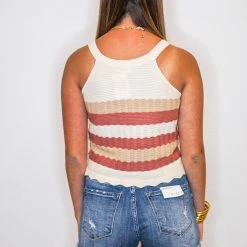 Purple Door Boutique Mauve Scalloped Knit Tank Top 7 Purple Door Boutique Mauve Scalloped Knit Tank Top