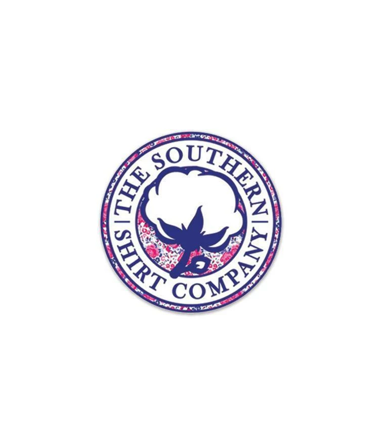 Southern Shirt Co. Southern Shirt Company 'Flower Logo' Sticker - Magenta 1 Southern Shirt Co. Southern Shirt Company 'Flower Logo' Sticker - Magenta