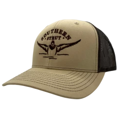 Southern Strut Ducks Landing Khaki Trucker Hat Hats