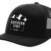 Southern Strut Three Ducks Black Hat