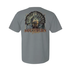 Southern Strut Turkey Mount Grey T Shirt T-Shirts