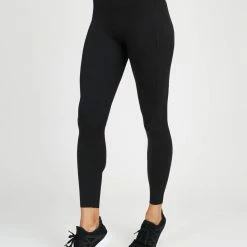 Spanx Every Wear Knockout Leggings Very Black