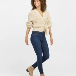 Spanx Ankle Skinny Jeans, Midnight Shade Ladies'