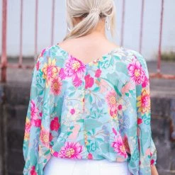 Purple Door Boutique New Arrivals Mint Mix Floral Print Top 7 Purple Door Boutique New Arrivals Mint Mix Floral Print Top