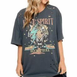Purple Door Boutique Slate Rock N Roll Tee