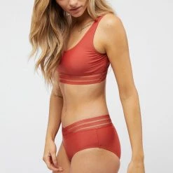 The Purple Door Boutique Summer SALE Burnt Orange Tankini Swimsuit