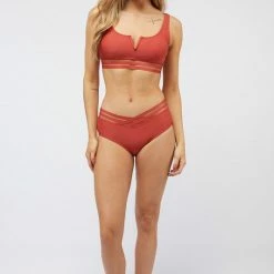 The Purple Door Boutique Summer SALE Burnt Orange Tankini Swimsuit