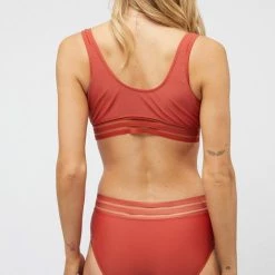 The Purple Door Boutique Summer SALE Burnt Orange Tankini Swimsuit