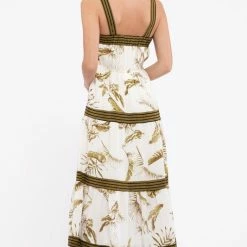 Purple Door Boutique Summer SALE Paradise Awaits Tiered Midi Dress