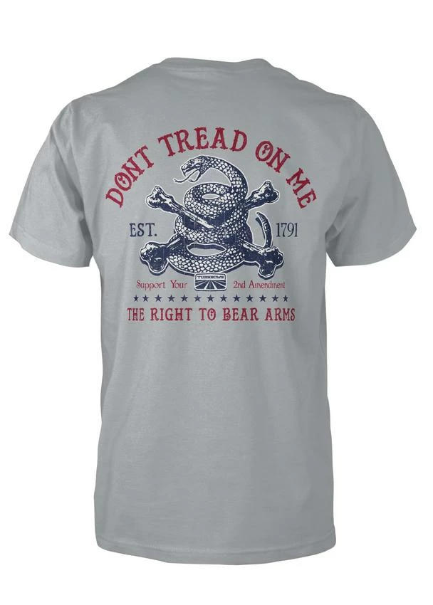 Turnrows Dont Tread On Me Gray T Shirt 1 Turnrows Dont Tread On Me Gray T Shirt