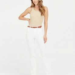 Spanx Flare Jeans White