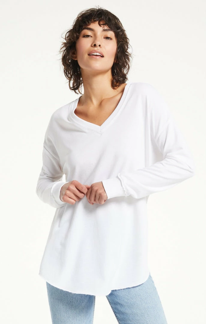 Z Supply White V Neck Weekender 1 Z Supply White V Neck Weekender