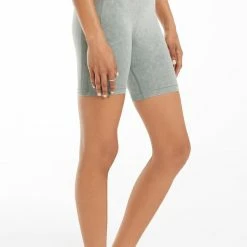 Z Supply Dance It Out Sage Biker Shorts Lounge & Athletic Wear