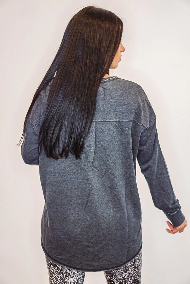 Z Supply Washed Black V Neck Weekender Ladies' 5 Z Supply Washed Black V Neck Weekender Ladies'