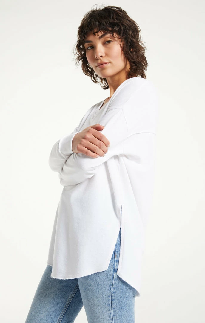 Z Supply White V Neck Weekender 2 Z Supply White V Neck Weekender